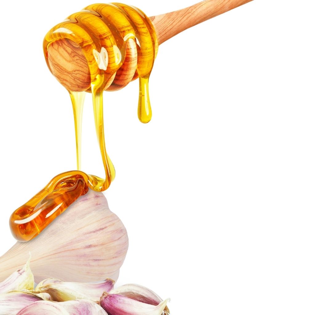 Honey Garlic Glaze, a glossy, sweet and savory sauce, perfect for enhancing the flavor of dishes.