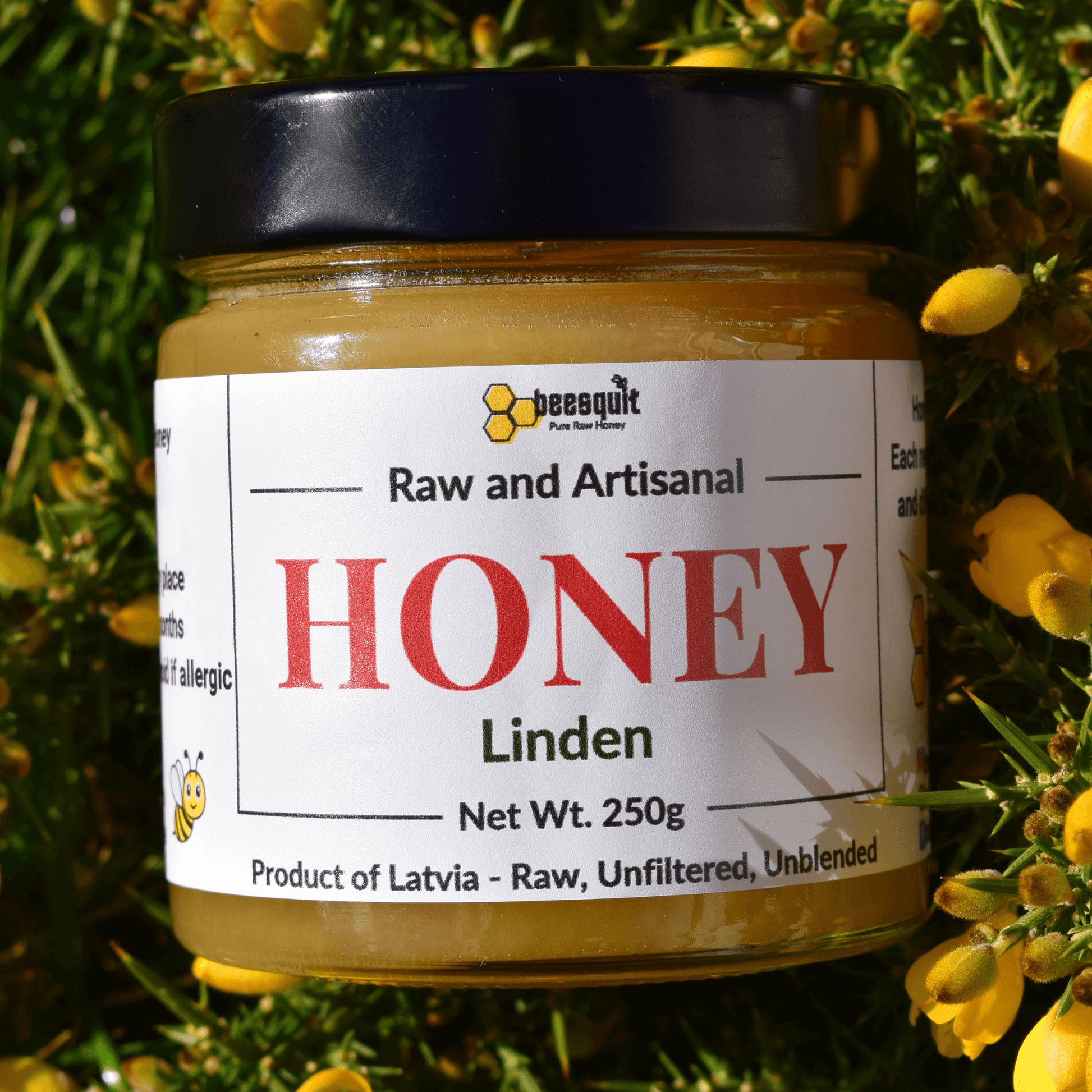 Raw Linden Honey – Floral & Refreshing, Pure & Unfiltered Honey from Latvia