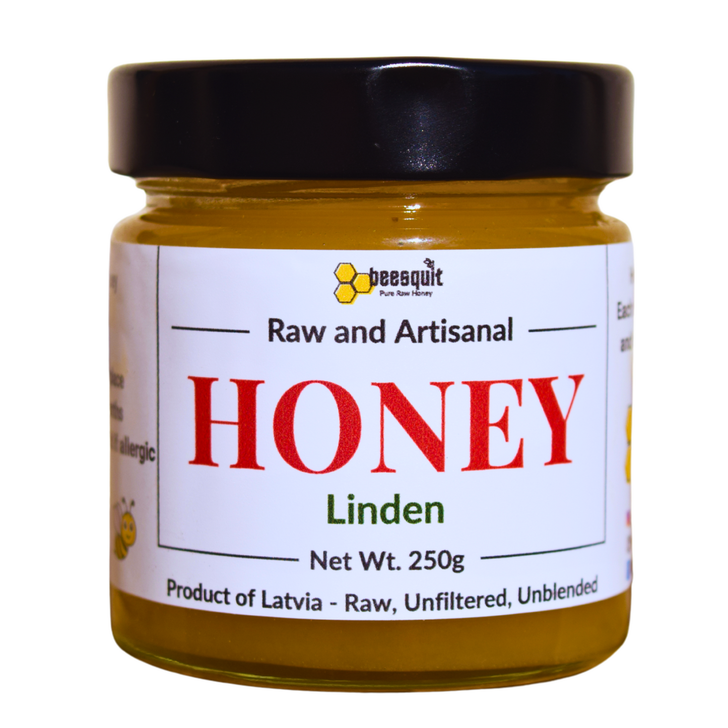 Raw Linden Honey – Floral & Refreshing - 250g